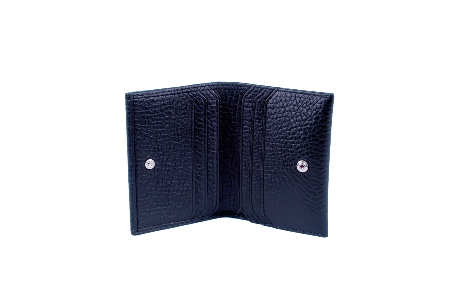 A Class Hakiki Deri Flotr Siyah Cüzdan 10,7×7,8×2 cm - Image 4