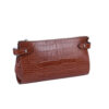 A Class Hakiki Deri Kadın El ve Omuz Çantası 22x12x5 Cm - L.Brown