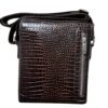 A Class Hakiki Deri Erkek Postacı çantası 23×18,2×6 cm - Brown