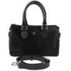 A Class Hakiki Dana Derisi El ve Omuz Çantası 25x15x11,5 cm - Black