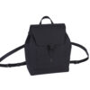 A Class Hakiki Deri Vizon Sırt Çantası 38X30X16 CM - Black