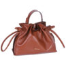A Class Hakiki Deri 3 Farklı Şekilde Kullanılabilen Bayan Çantası 30x22x11 cm - L.Brown