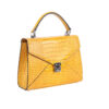 A Class Hakiki Deri Bayan El ve Omuz Çanta 26x20,5x10cm - Yellow