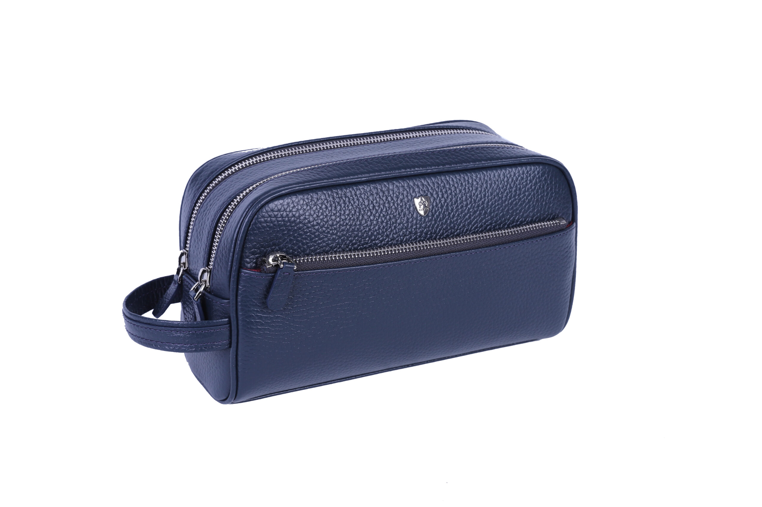 A Class Hakiki Deri Flotr Lacivert Erkek El Çantası (Klaç) 26,5x14x9,5 cm - Image 5