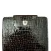 AClass Hakiki Deri Bayan Cüzdan 11,5x11x3 cm - Shiny Black