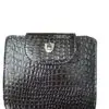 AClass Hakiki Deri Bayan Cüzdan 11,5x11x3 cm - Anthracite